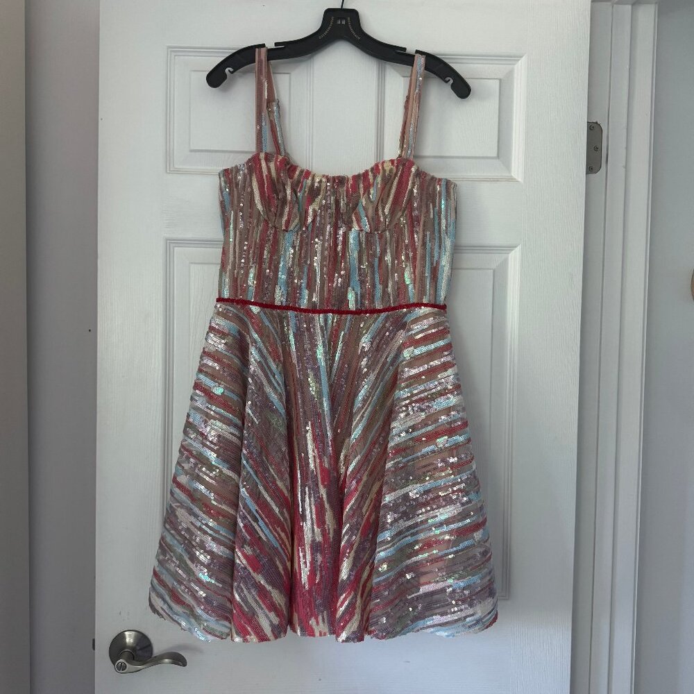 Bronx & Banco Serena Mini Dress sequined XL